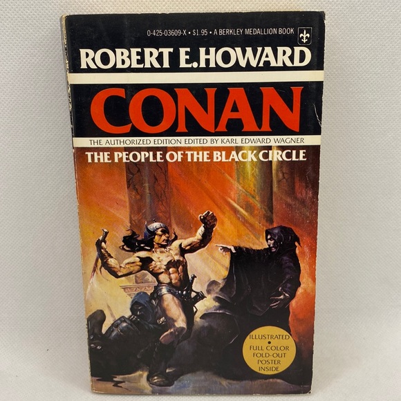 Conan The People of The Black Circle by Robert E. Howard 1977 Softcover Fantasy - Picture 1 of 9